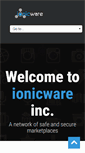 Mobile Screenshot of ionicware.com